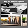 Mind Reader 5-Compartment Metal File Organizer, Black (JMAG5C-BLK)~#|#~80043BE0-14E3-4CC3-84A63EEFD3311FA1_sc7