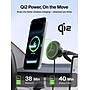 Belkin BoostCharge Magnetic Wireless Charging EV Mount, Black (WIC013ttBK)~#|#~8004EA73-40A4-442D-BE4849CEA82B6B03_sc7