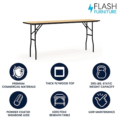 Flash Furniture Gael Training Room Table