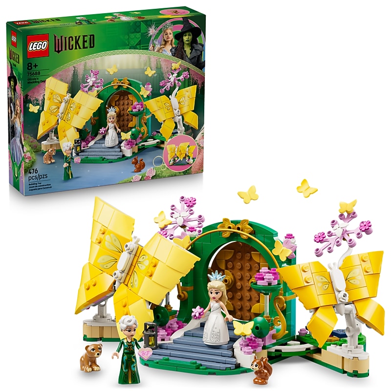 LEGO Wicked Glindas Wedding Day Butterfly, 476 Pieces (75688) image 1