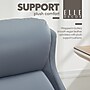 Elle Decor Rivendell AIR Lumbar Ergonomic Faux Leather Swivel Executive Chair, Blue (60124-BLU)~#|#~800CB680-07E8-4135-A4354E28BA5455AE_sc7