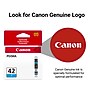 Canon 42 Cyan Standard Yield Ink Cartridge (6385B002)~#|#~800E3214-52FF-4792-BD5F6107E6054A36_sc7