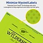 Avery Printable Rectangle Multipurpose Labels, 5" x 6", Bright Green, 20/Pack (94257)~#|#~800FFA44-4E39-49FF-AAE8B6B3342ED82D_sc7