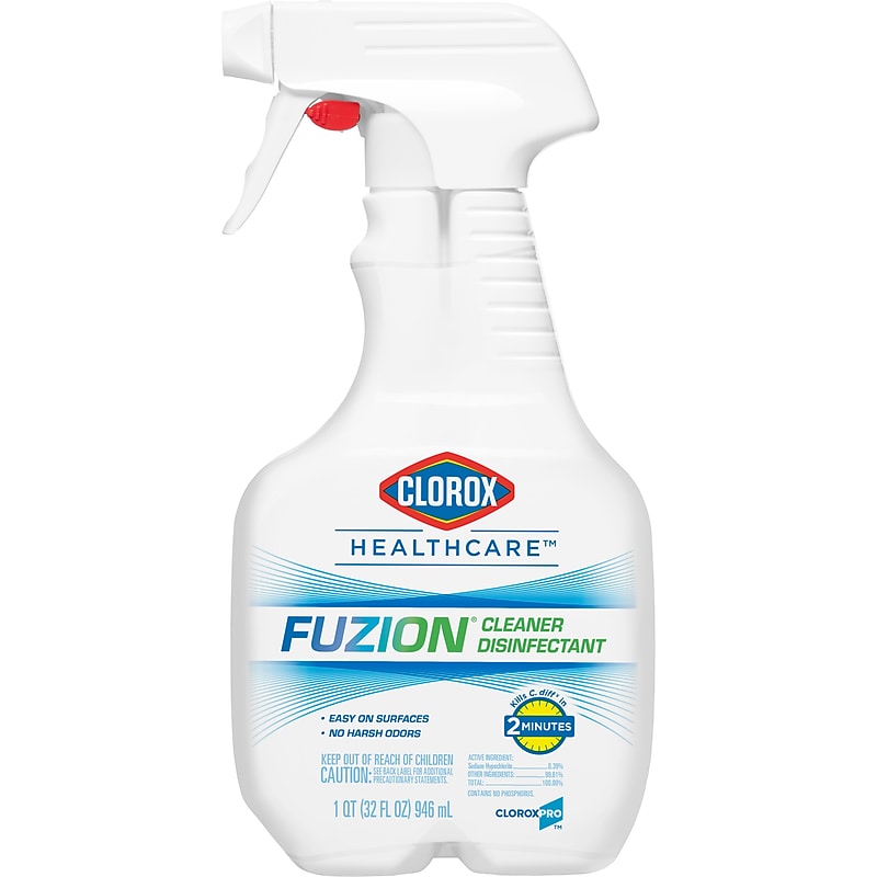 Clorox Healthcare Fuzion Cleaner Disinfectant Spray, 32 fl. Oz. (31478) image 1