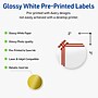 Avery Circle Multipurpose Labels, 2" Dia., White, 120/Pack (19479370581)~#|#~80151812-37AF-45EB-9D20E76B751553FF_sc7