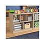 Flash Furniture Bright Beginnings 5-Section Modular Storage Unit, 24.5"H x 31.5"W x 11.75"D, Brown (MK-KE23940-GG)~#|#~8015F3BF-0E9E-4B11-9818C84B1392E4B1_sc7