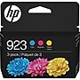 HP 923 Cyan/Magenta/Yellow Standard Yield Ink Cartridges, 3/Pack (6C3Y4LN)~#|#~8016FB47-51BA-49DC-814B2057B707ED00_sc7