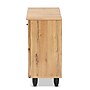 Baxton Studio Winda Shoe Cabinet, Oak Brown and Black (189-11987-HiT)~#|#~80190DE5-EF82-4A65-9B45A3062D6006F6_sc7