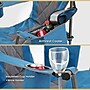 Arrowhead Outdoor Quad 6-Can Armrest Outdoor Chair, Ocean Blue (TSRTKKS0273U)~#|#~801B96FE-2E55-4E95-877326A5A2CCDC81_sc7