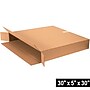 30" x 5" x 30" Side Loading Boxes, 32 ECT, Brown, 10/Bundle (30530FOL)~#|#~801D3C1A-1475-4D31-944FA61F492185EB_sc7