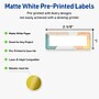 Avery Rectangle Laser/Inkjet Multipurpose Labels, 1" x 2-5/8", White, 160/Pack (19479371101)~#|#~801E60CD-7F2C-4469-BC7D6ED5F54186DC_sc7