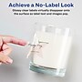 Avery Laser/Inkjet Multipurpose StarLabels, 2.375" Dia, Glossy Clear, 1200/Box (94611)~#|#~8022B025-651C-49D2-B3516DA7127D69FD_sc7