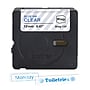 Brother P-touch Btag Label Tape, 1/2" x 13.1' (12mm x 4m), Blue on Clear (BTAG133)~#|#~8026640D-3ABF-48A4-B59231FFD61C0369_sc7