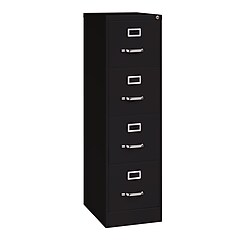 HON 510 Series 4-Drawer Vertical File Cabinet, Locking, Letter