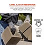 Ergodyne ProFlex 7024 PU Coated Cut-Resistant Gloves, ANSI A2, Gray, Large, 1 Pair (10404)~#|#~8029F2A2-6781-4BBF-84B900CE0330AB4D_sc7