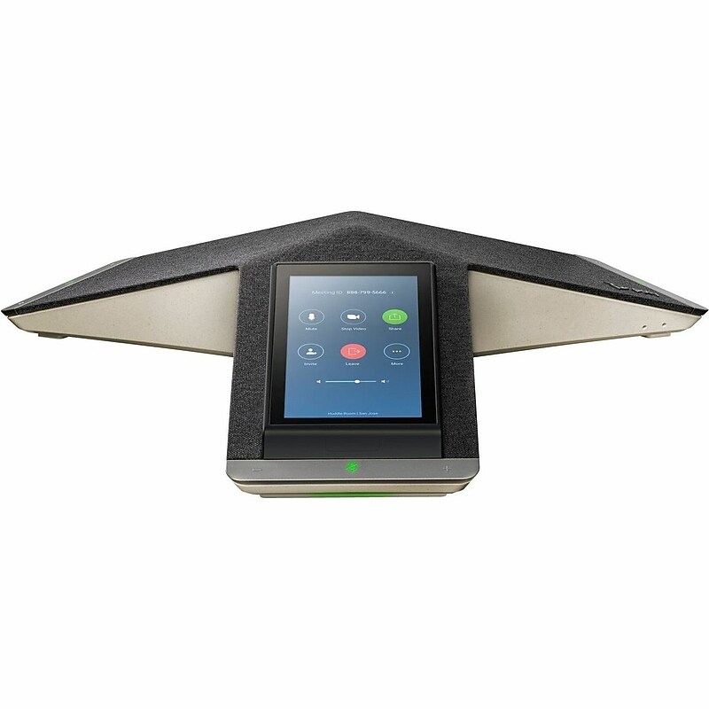 POLY Trio C60 VOIP Conference Speaker Phone, Black (830A2AA) image 1