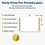 Avery Laser/Inkjet Rectangle Multipurpose Labels, 2" x 3", White, 80/Pack (S00DJY)~#|#~803444C0-4A9C-4641-B543F3BBE78F7E95_sc7
