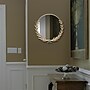 Infinity Instruments Emperor Metal Wall Mirror, 22" (20007AG)~#|#~804612E1-C54C-45D2-AEB9EA90DDD300F5_sc7