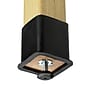 Diversified Woodcrafts BOTH Rubber Leg Boot, Black, 4/Set (100076X4)~#|#~80519FFD-009A-4866-BDD82B00BE8C1545_sc7