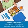 bentgo Kids Stainless Steel Utensils, Blue (BGKDUTSS-B)~#|#~805A47F6-C30F-4E0F-9DB7EFF82E489F86_sc7