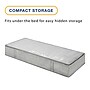 Whitmor Underbed Storage Bag, Gray (5455-75)~#|#~805B17C3-4AAE-46DE-9CD6F368527A4998_sc7
