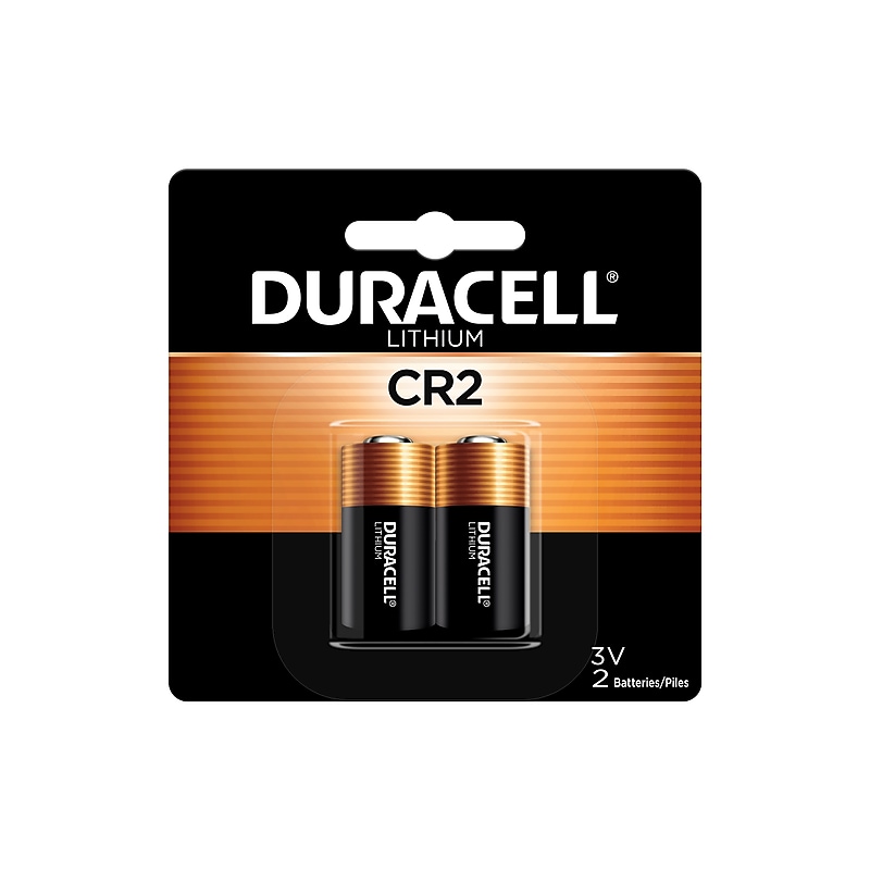 Duracell CR2 Lithium Battery, 2/Pack (DLCR2B2PK) image 1