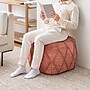 Anji Mountain Atlas Terracotta Fabric Rectangular Pouf Ottoman (AMBPF097-1917)~#|#~806F4469-6413-4898-A88DB66B4682C016_sc7