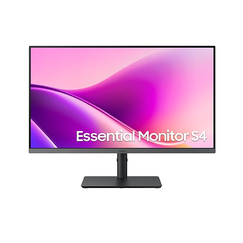 Samsung Essential S4 27" FHD IPS 100Hz LED V-Sync Monitor, Height Adjustable, Black (S27F434UAN) image 1