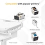 Mount-It! MedHub Printer Holder for Mobile Medical Carts, Holds Small Label and Wristband Printers Up to 4.4 lbs. (MI-16055)~#|#~8076FEFA-CFA8-4B75-9FC1A682EBF37B47_sc7