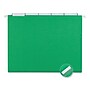 Universal Recycled Hanging File Folder, Letter Size, Bright Green, 25/Box (UNV14117)~#|#~807721D8-7B4A-424C-AF03E77BF5DB47AE_sc7
