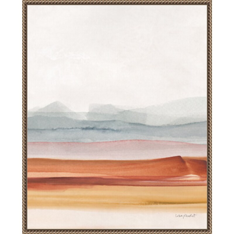 Amanti Art Sierra Hills 02 by Lisa Audit Framed Canvas Wall Art Print, 23" x 28" (A42678302691) image 1