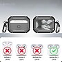SaharaCase Raider Series Heavy Duty Secure Lock Case for Airpods Pro 3, Shock Absorbing Corners, Camo Gray (HP00224)~#|#~80809BE3-668B-4DA2-9B683B315EFF8809_sc7