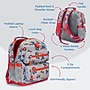 Bentgo Kids School Backpack, Medium, Trucks (BGBKPAKV2-TKS)~#|#~8081B235-922D-41F0-9267DEDDE99463DB_sc7