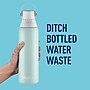 Brita Stainless Steel Filtered Water Bottle, 20 oz., Glacier (36448)~#|#~8085E128-B534-4476-8BC270C427DD03A0_sc7