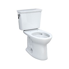 Toto Drake 1.28 gal. Tornado Flush Two-Piece Toilet, Cotton