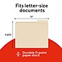 Staples Interior File Folders, Letter Size, Manila, Single‑Tab Design for Sub‑Folders, 100/Box~#|#~8089AAF7-336B-4431-AE914F9AFBDF9804_sc7
