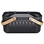 Simplify Large Mesh Storage Basket with Wooden Handle, Charcoal (30063-CHARC-ST)~#|#~808A1D3D-B87B-404F-B0DE794835ABB65F_sc7