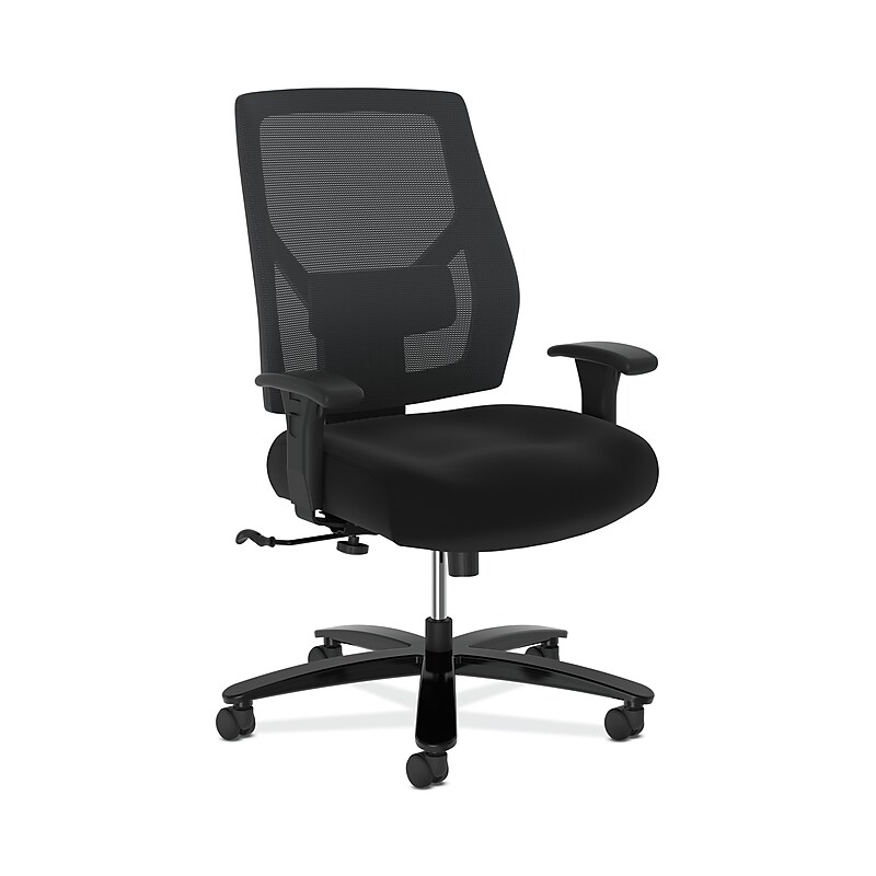 HON Crio Fabric Managers Big & Tall Chair, 450 lb. Capacity, Black (BSXVL585ES10T) image 1