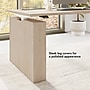 Bush Business Furniture Stratus 60"W Electric Rectangular Adjustable Standing Desk, Natural Elm (SUT001NE)~#|#~808D2880-8416-4065-9957775578A718E3_sc7