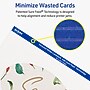 Avery Oval Integrated Cards, Matte White, 50/Pack (19479399710)~#|#~808F73A8-76B5-49C8-ADE026EA59B2D81A_sc7