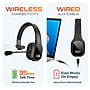 Delton 20X Noise Canceling Bluetooth Mono Computer Headset With HS1 Wireless Charging Station, Black (DHSWC120XD)~#|#~80904AFA-D601-4109-9FBD602004A5D92C_sc7
