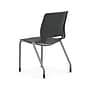 HON Motivate Plastic Stacking Chair, Armless, Onyx/Platinum, 2/Set (HMG1.N.E.ON.PLAT)~#|#~8090AE9D-64F2-482A-8C7D4E8C87A13AEB_sc7
