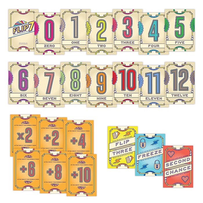 USAopoly Flip 7 Playing Cards (USAPA172871) | Staples