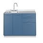 Viva Comfort 36.75'' H x 42" L Medical Cabinet with Left Sink, 2-Doors, 3-Drawers, Blueberry (902BASE42LSBL)~#|#~8096A685-B6C8-4E99-A38389560A4204CE_sc7