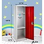 AdirOffice 48" Single Tier Red Storage Locker (629-01-RED)~#|#~809DE4D1-7FC2-4B8D-B0B64903FA0AE08A_sc7