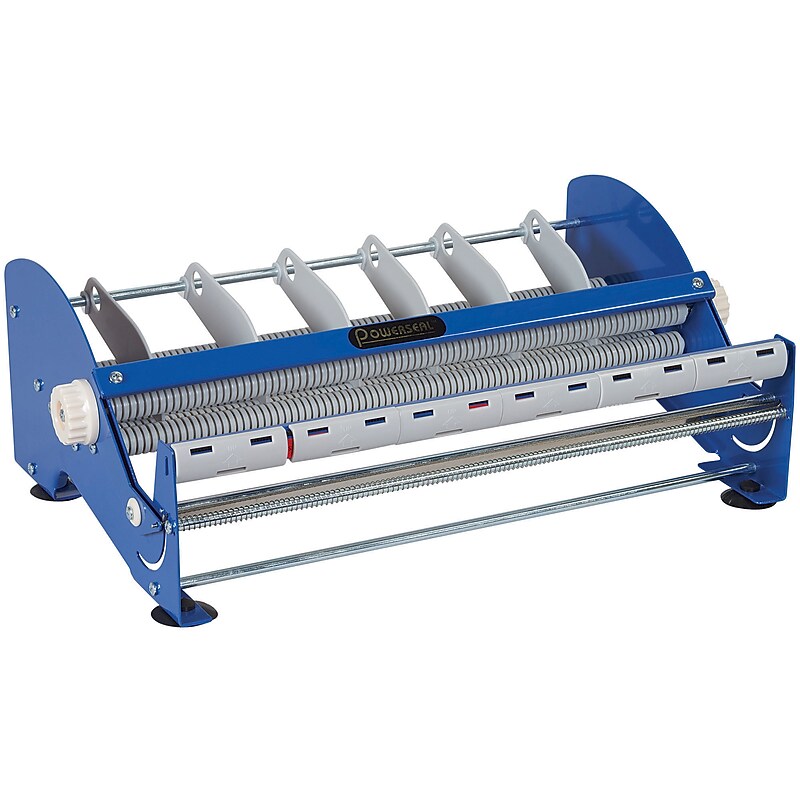 Tape Logic Table Top Label Dispenser, 18", Blue (SL9518) image 1