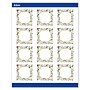 Avery Gold-Blue Border Berries Matte Blank Card, White, 120/Pack (S00-FEG)~#|#~80A15007-4B21-4EB0-949395A61E8F12F2_sc7