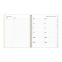 2026 Blue Sky Bespoke Letterpress Cream Hearts 8.5" x 11" Calendar Year Weekly & Monthly Planner, Plastic Cover (156227)~#|#~80AC5A6C-C09A-4689-8B72ADFCA9913F76_sc7