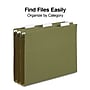 Staples® Hanging File Folder Tabs, Clear, 50/Pack (ST10987-CC)~#|#~80AEB216-9995-41F2-B98F5CBC784F0879_sc7