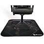 Arozzi Zona Quattro Carpet & Hard Floor Chair Mat, 45.7" x 45.7", Black Marble (AZ-ZONA-QTRO-BKM)~#|#~80AF5874-2062-4057-AD605A81F0955F68_sc7